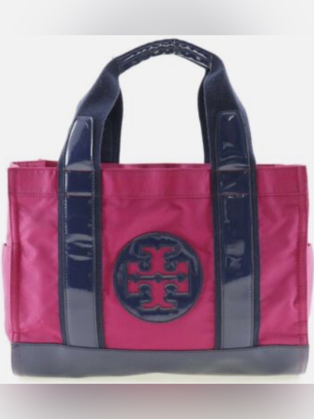 Tory Burch Fuchsia and Ella Tote